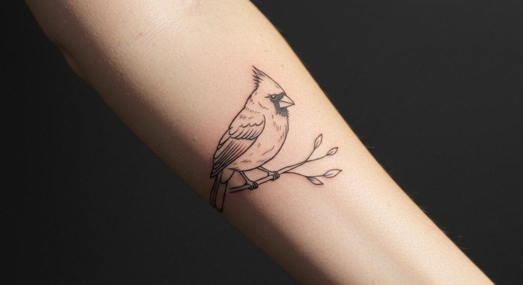 27 Bold Minimalist Cardinal Tattoo Ideas to Inspire Meaningful Ink