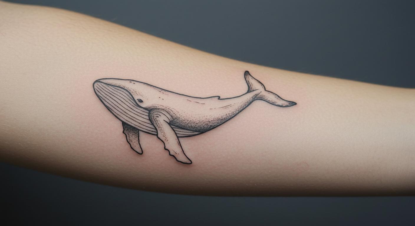 27 Stunning Whale Tattoo Ideas That Inspire Calmness