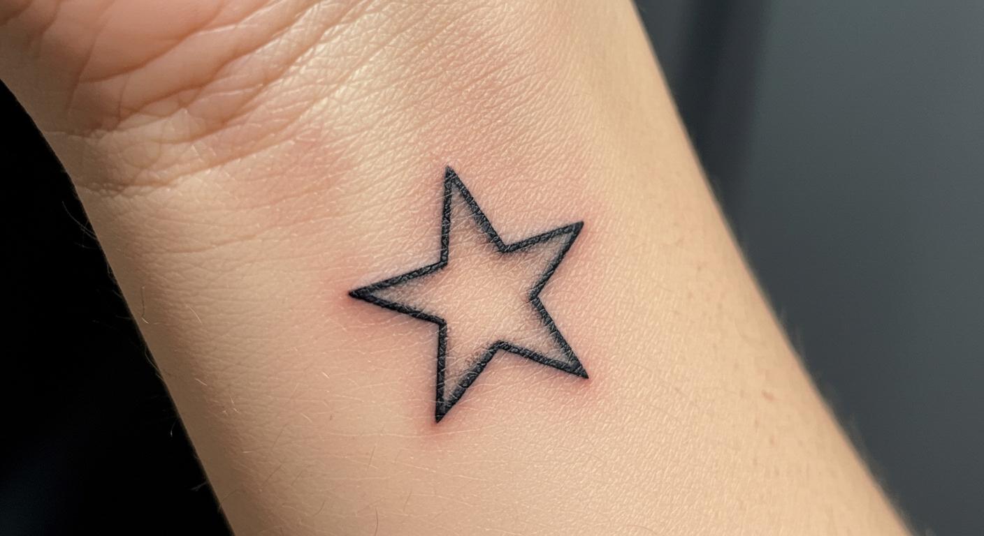 27 Stunning Minimalist Star Tattoo Ideas to Inspire You