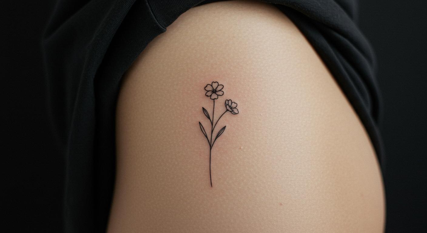 27 Bold Minimalist Hip Tattoo Ideas to Elevate Your Style