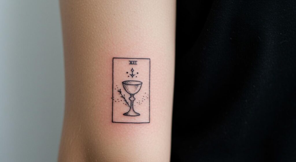 27 Magical Tarot Card Tattoo Ideas for Timeless Charm