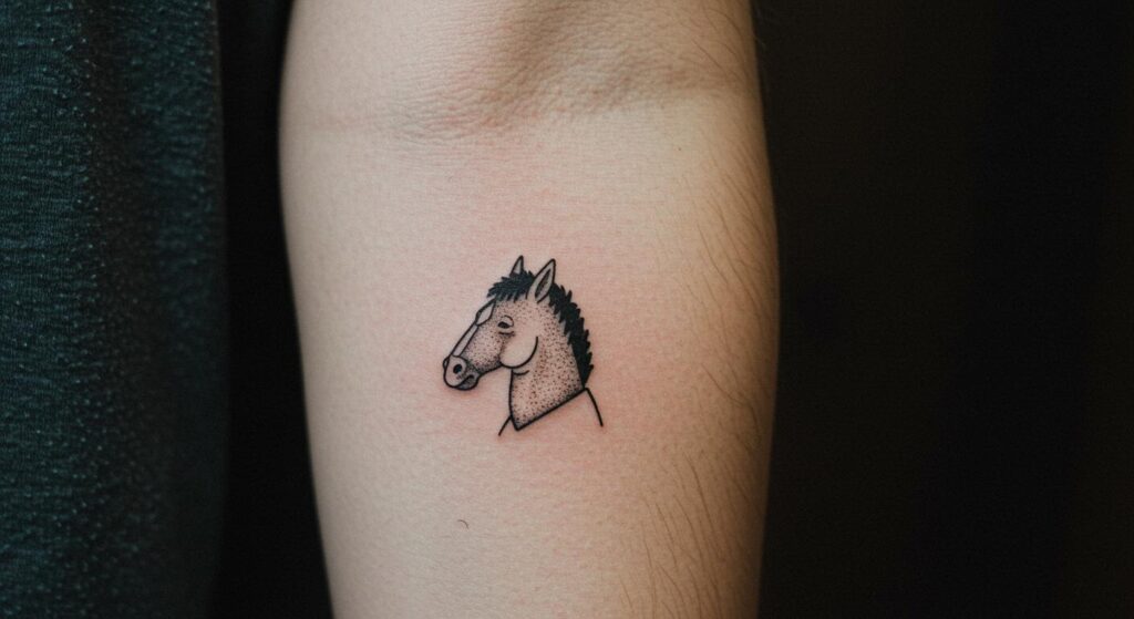 27 Stunning BoJack Horseman Tattoo Ideas That Inspire Confidence