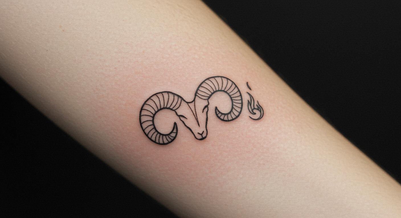 27 Stunning Aries Tattoo Ideas to Express Bold Individuality