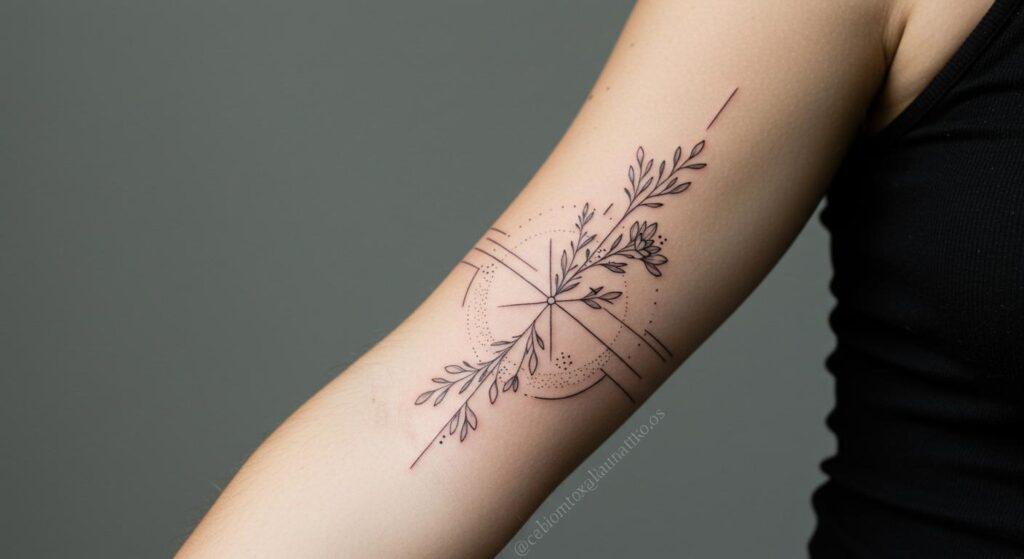 27 Stunning Minimalist Sleeve Tattoos That Elevate Style