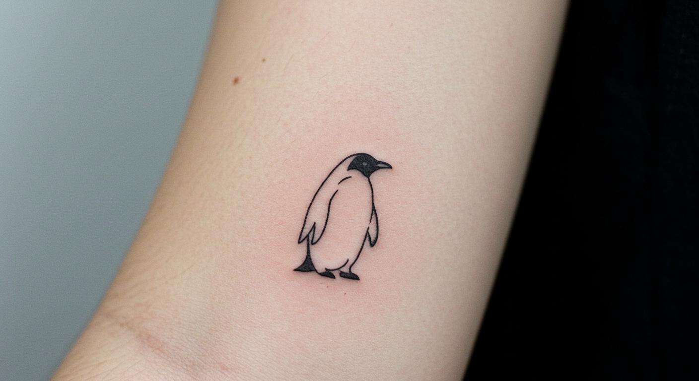 27 Stunning Pinguin Tattoo Ideas for Effortless Minimalism