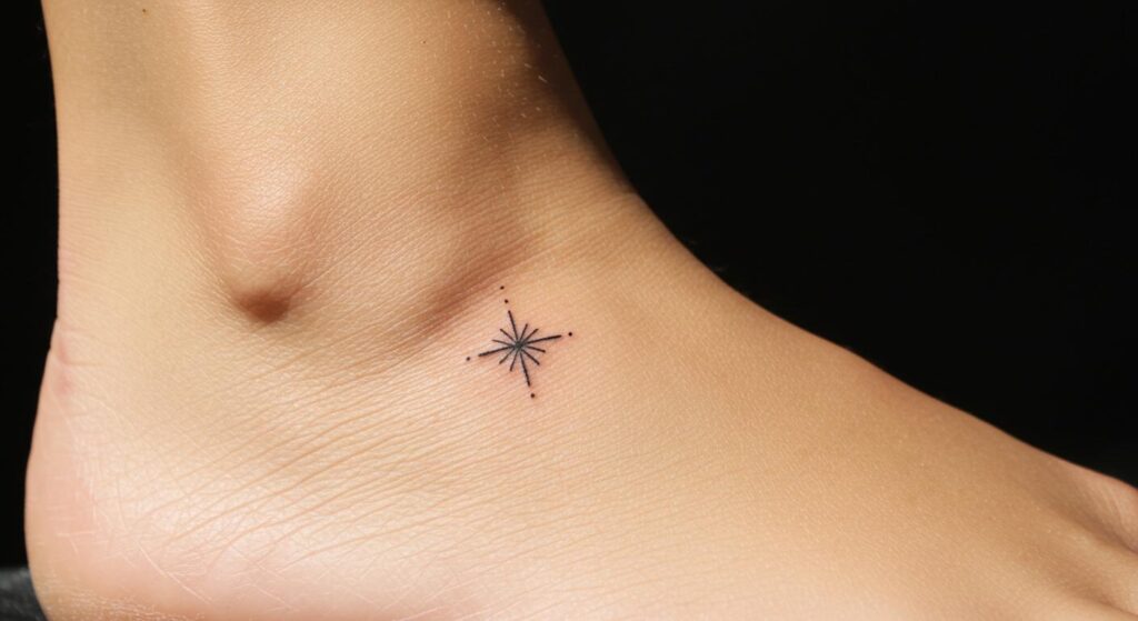27 Stunning Minimalist Ankle Tattoos for Effortless Chic