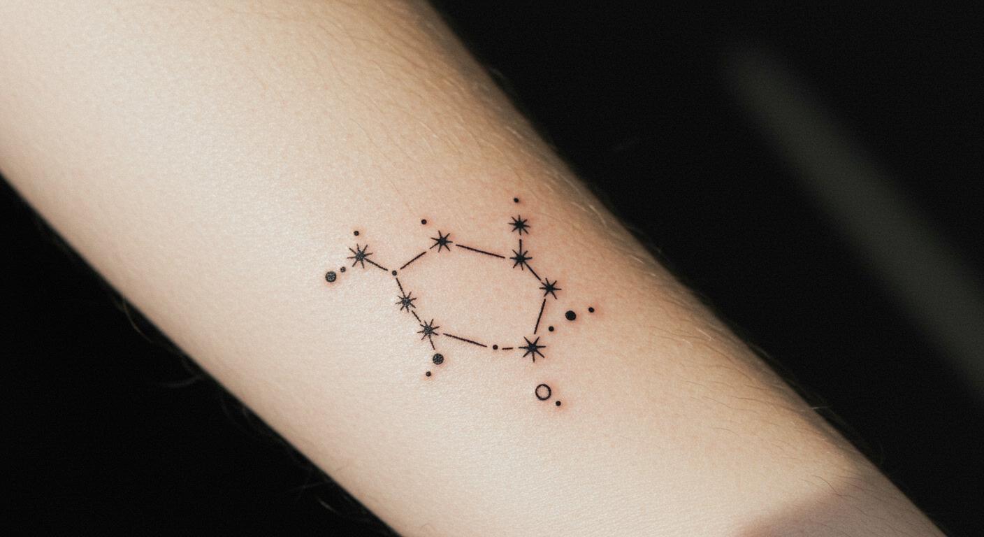 27 Striking Capricorn Minimalist Tattoos to Express You