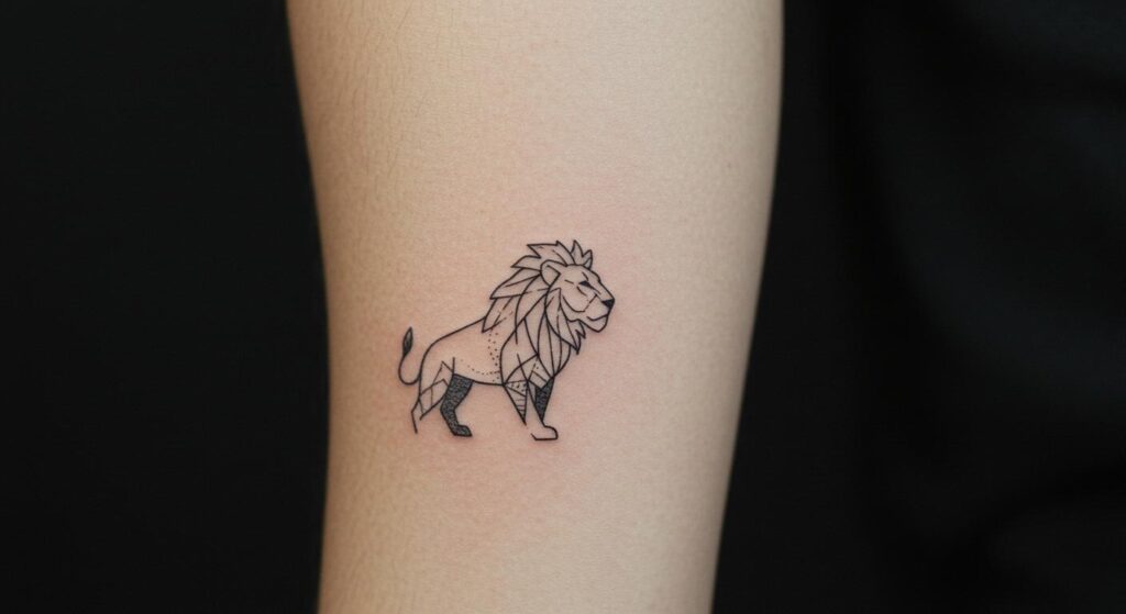 27 Stunning Leo Minimalist Tattoo Ideas for Bold Style