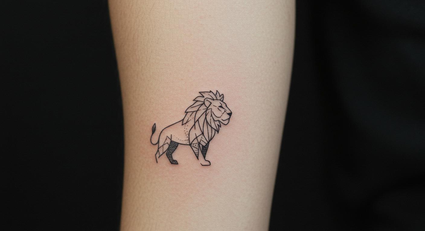 27 Stunning Leo Minimalist Tattoo Ideas for Bold Style
