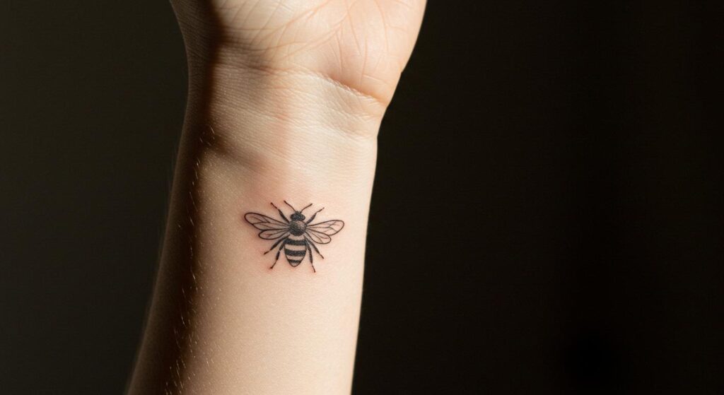 27 Stunning Minimalist Bee Tattoo Ideas to Inspire You