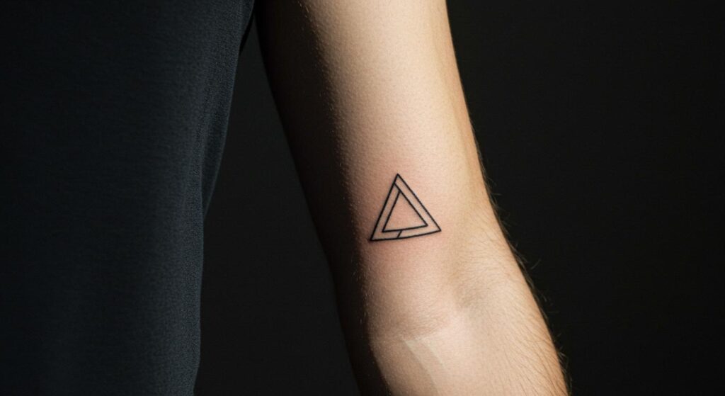 27 Bold Minimalist Tattoo Ideas for Mens Stylish Arm Impact