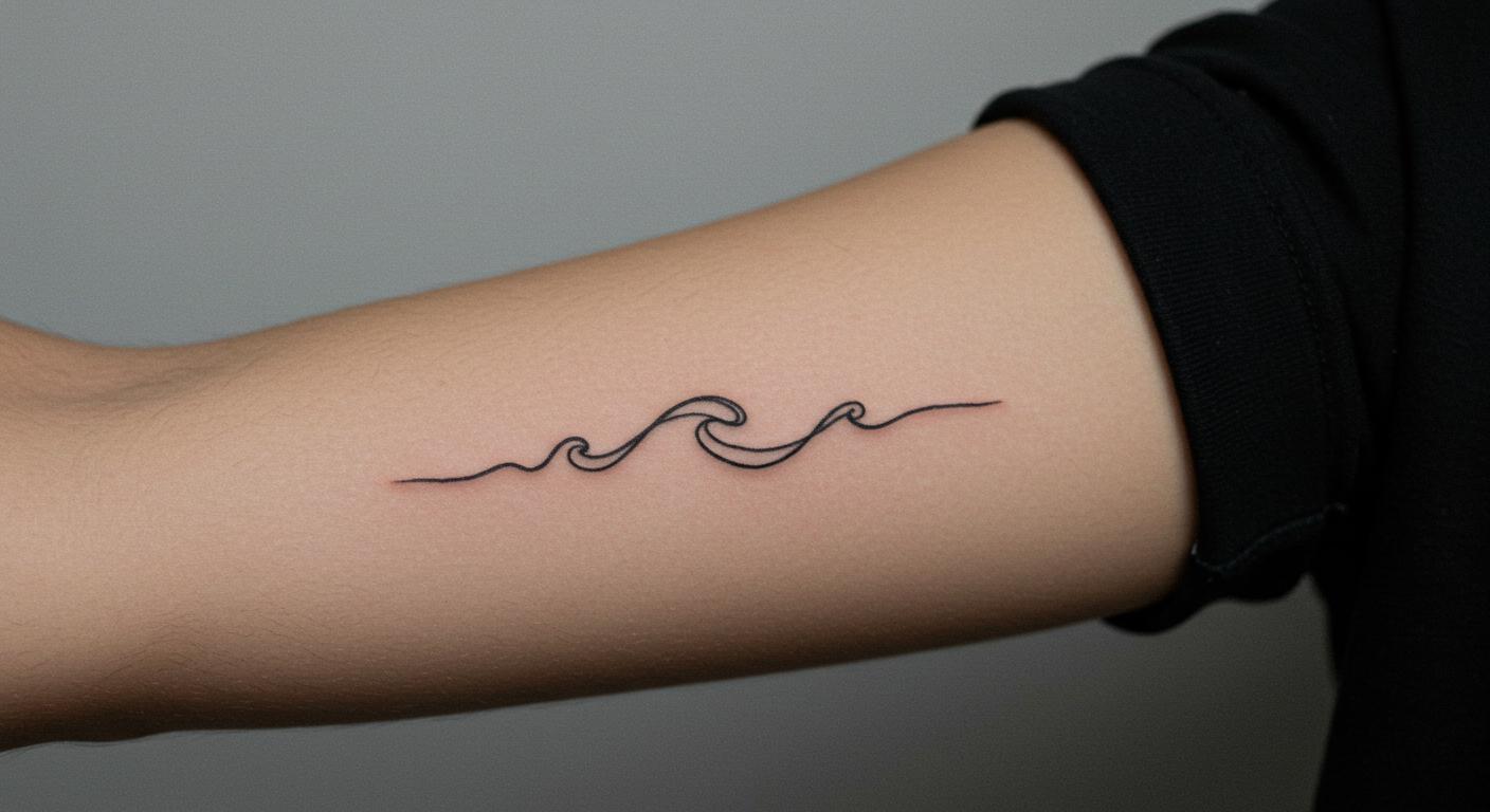 27 Stunning Single Line Tattoo Ideas for Effortless Style