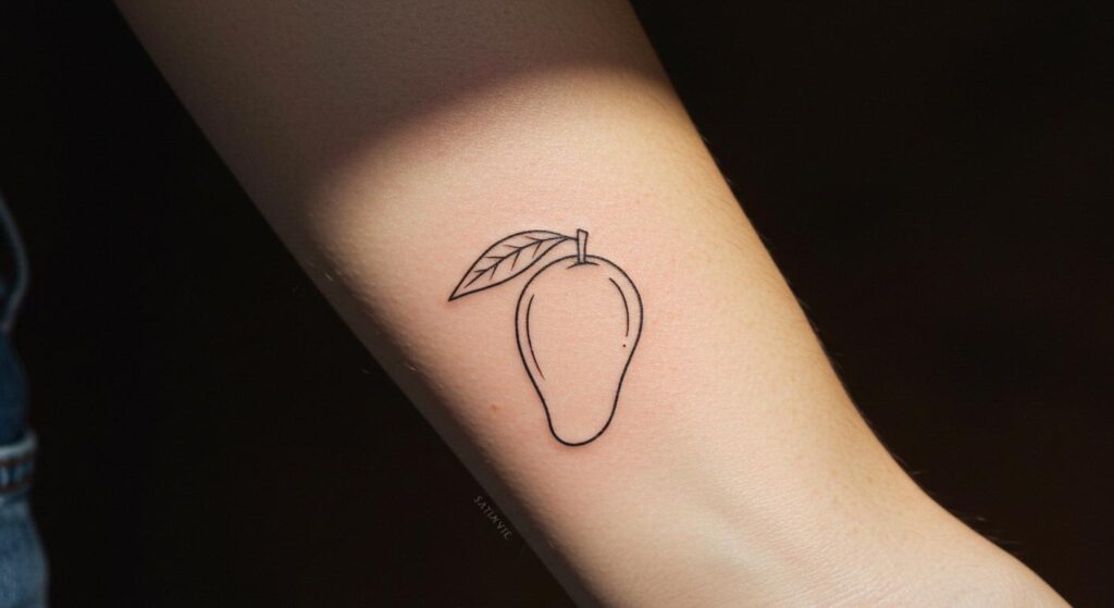 27 Stunning Mango Tattoo Ideas That Feel Fresh and Chic