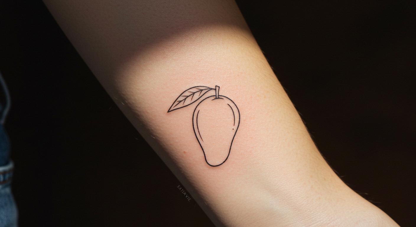 27 Stunning Mango Tattoo Ideas That Feel Fresh and Chic