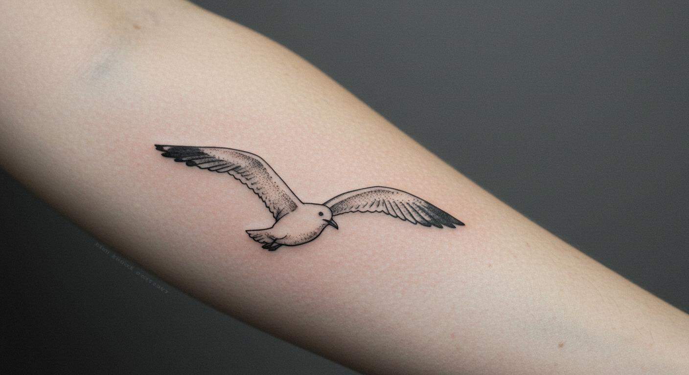 27 Stunning Seagull Tattoo Ideas for Timeless Minimalism