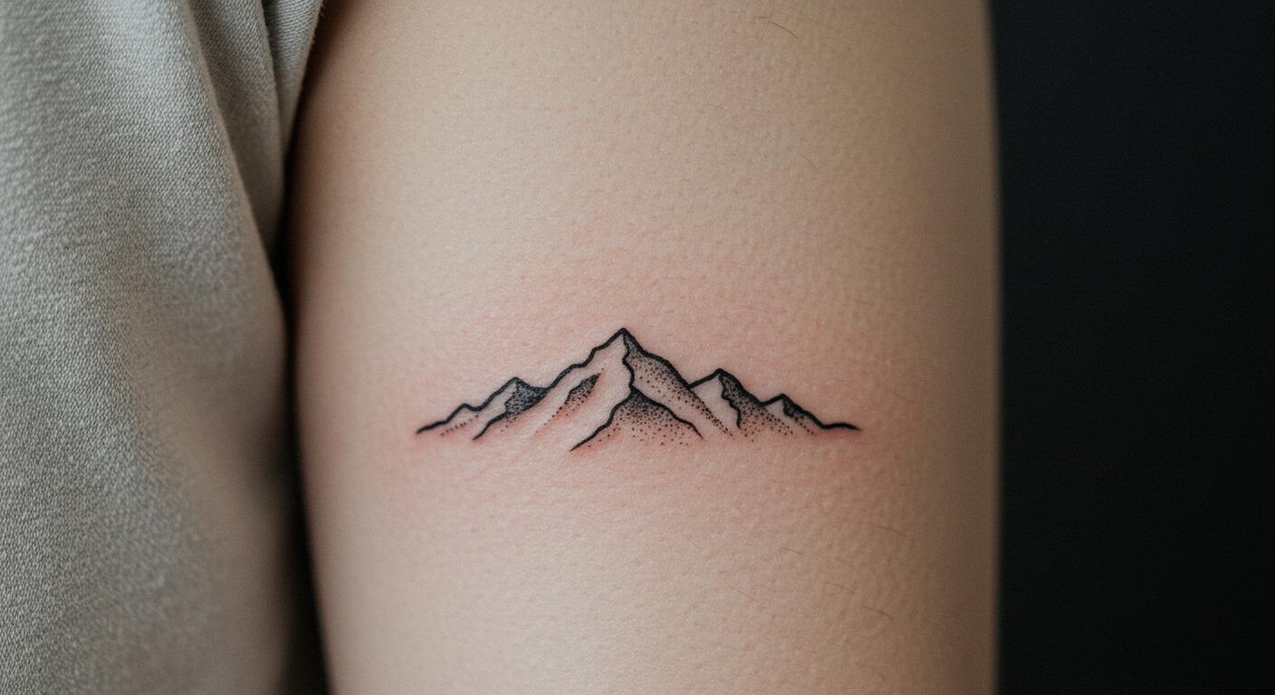 27 Stunning Mountain Tattoo Ideas for Timeless Minimalism