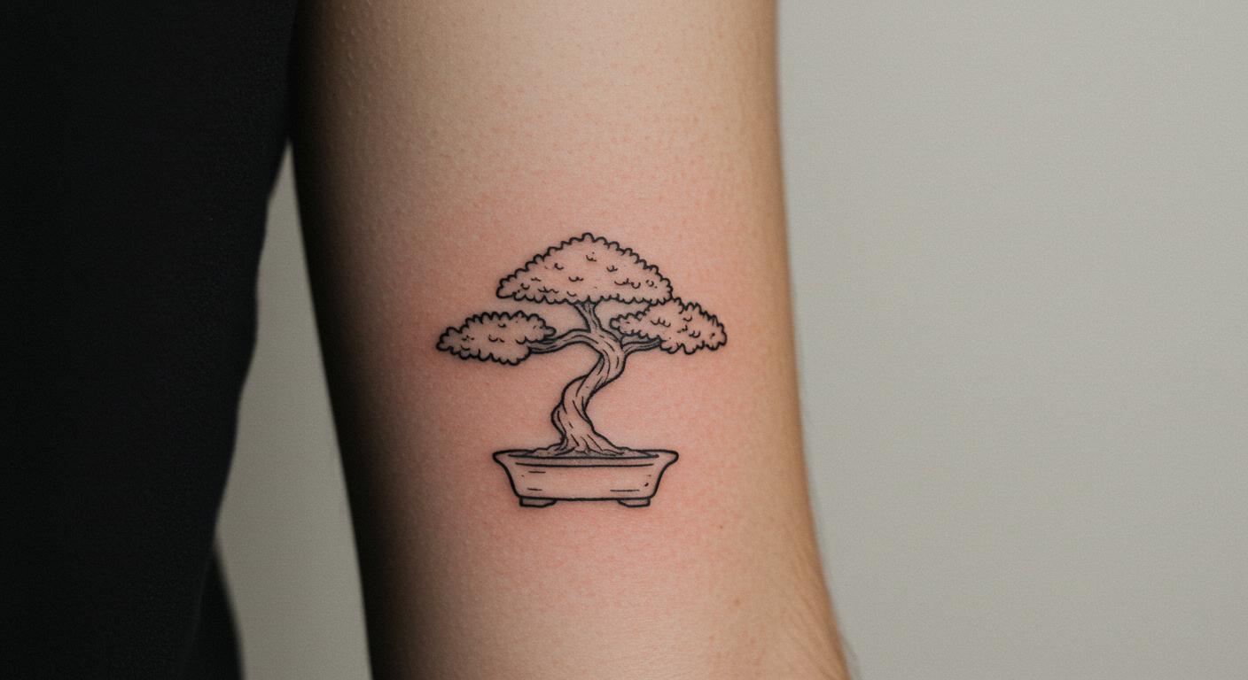 27 Elegant Bonsai Tattoo Ideas That Boost Calm Aesthetics