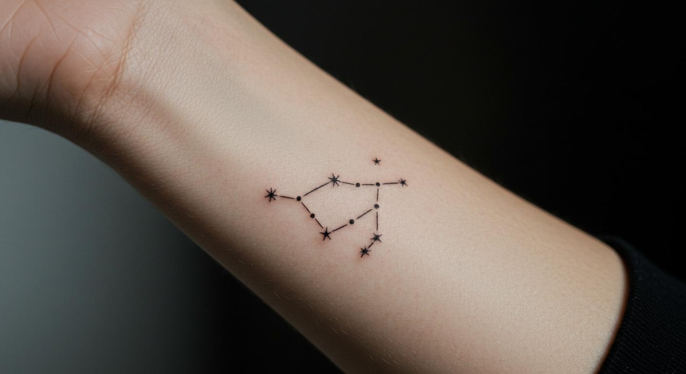 27 Bold Scorpio Constellation Tattoo Ideas for Timeless Style