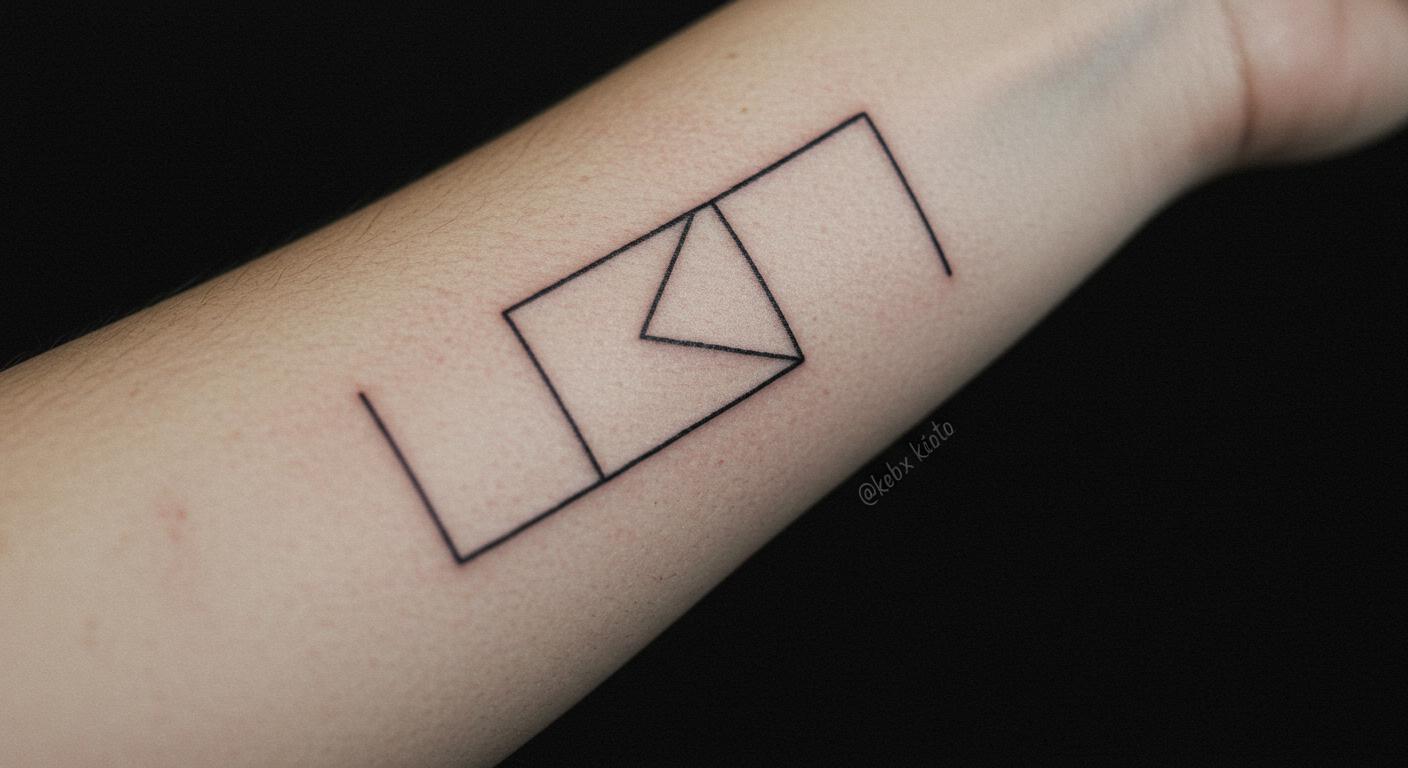 27 Bold Minimalist Cover-Up Tattoo Ideas to Refresh Your Ink