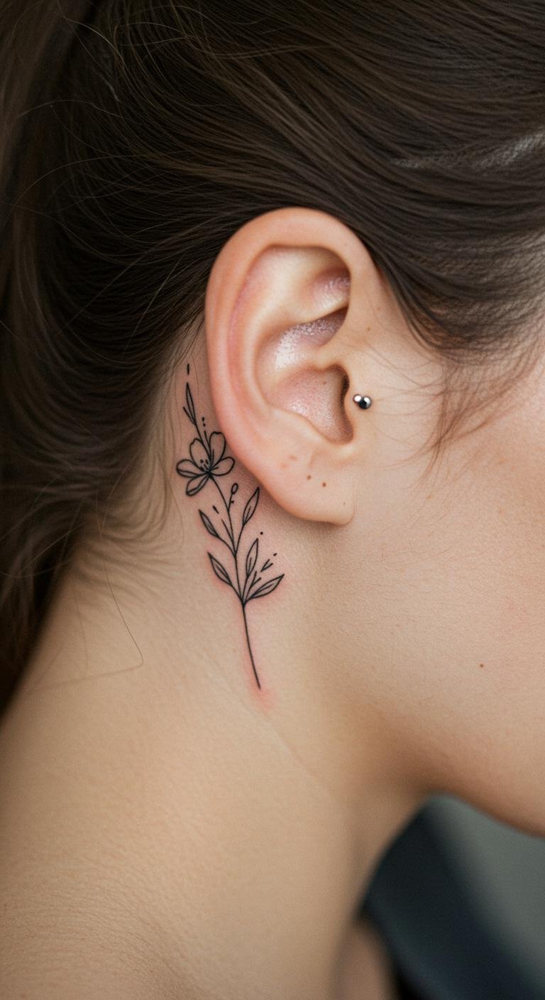 27 Stunning Minimalist Flower Tattoo Ideas To Inspire You 27 Stunning Minimalist Flower Tattoo Ideas To Inspire You