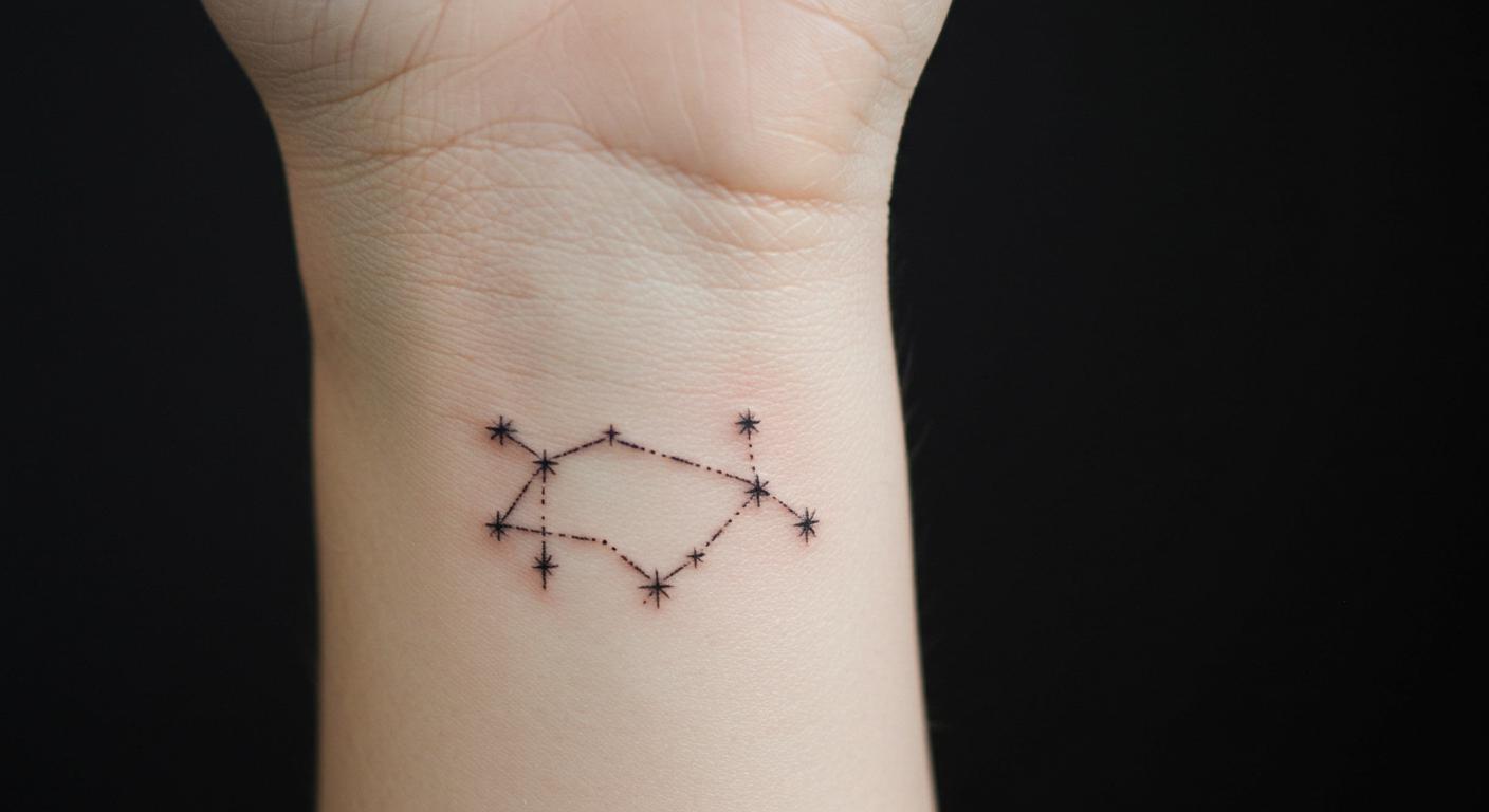 24 Stunning Libra Constellation Tattoo Ideas for Timeless Elegance
