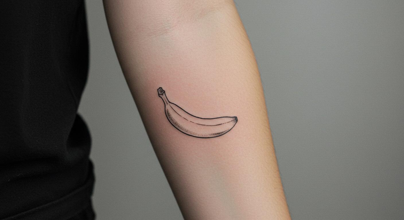 27 Stunning Banana Tattoo Ideas That Spark Joy