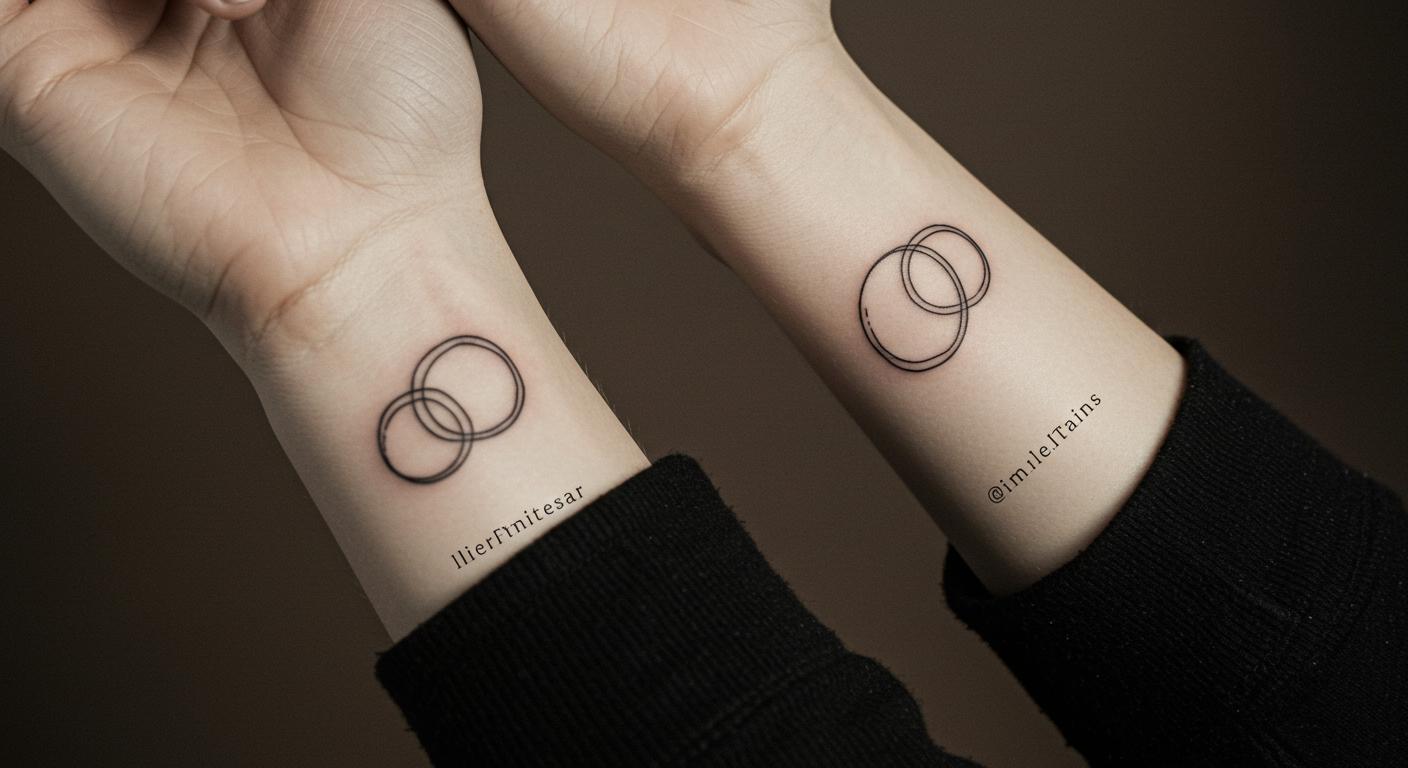 24 Chic Minimalist Tattoo Matching Ideas for Lasting Bond