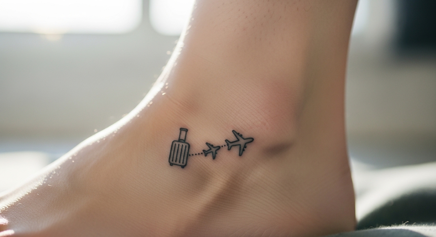 22 Best Travel Tattoos to Remember Every Single Trip Forever