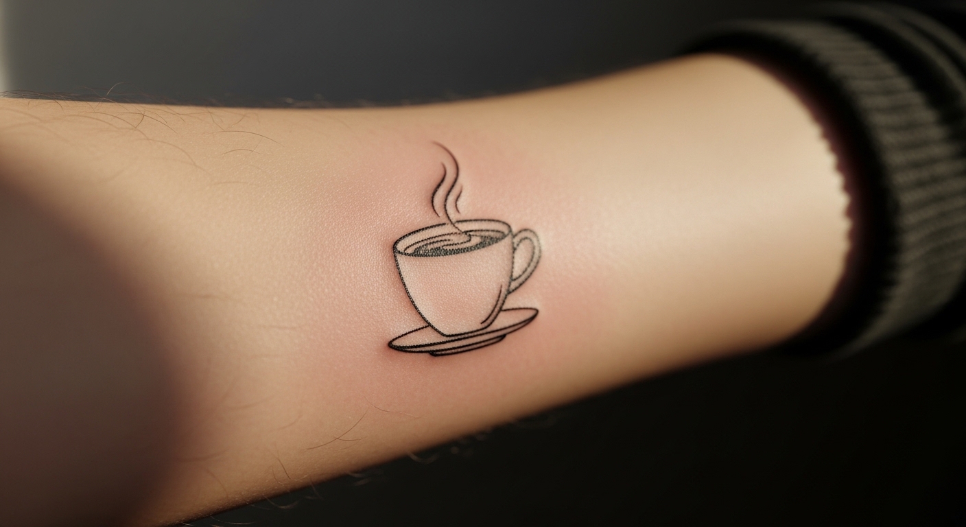 22 Bold Coffee Tattoos Every Passionate Barista Will Adore