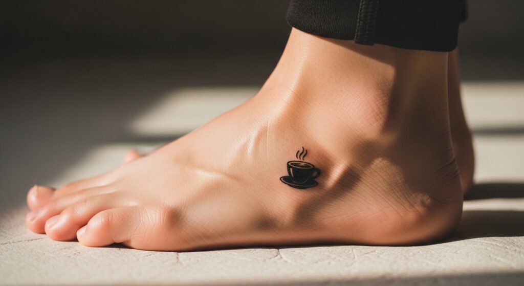 21 Cute Coffee Tattoos for People Who Live for Morning Cups