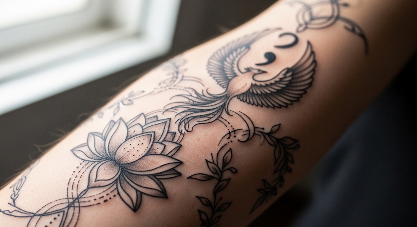 20 Powerful Tattoos That Celebrate Mental Health Recovery
