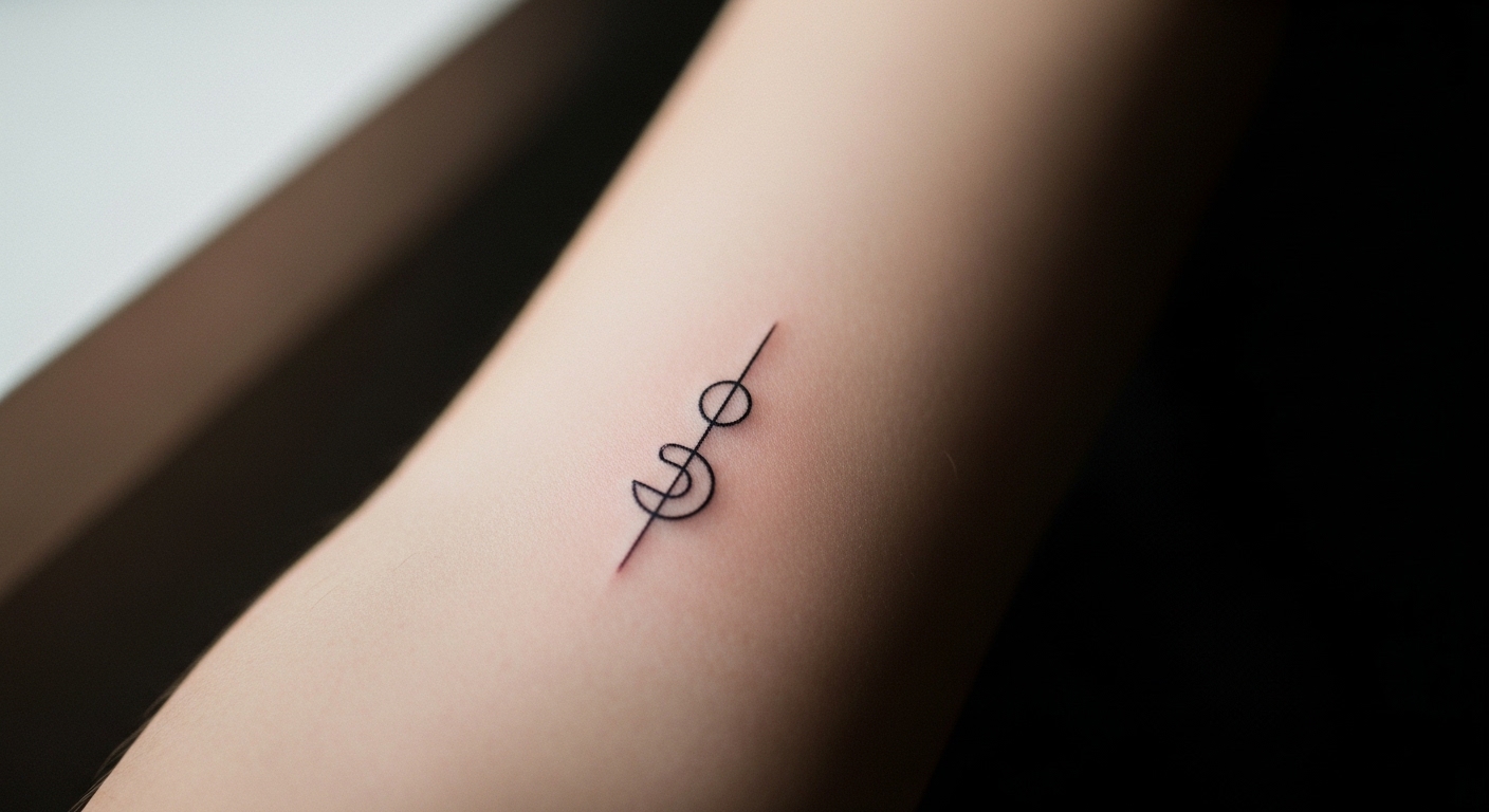 20 Unique Minimalist Tattoos Standing Out in a Sea of Roses
