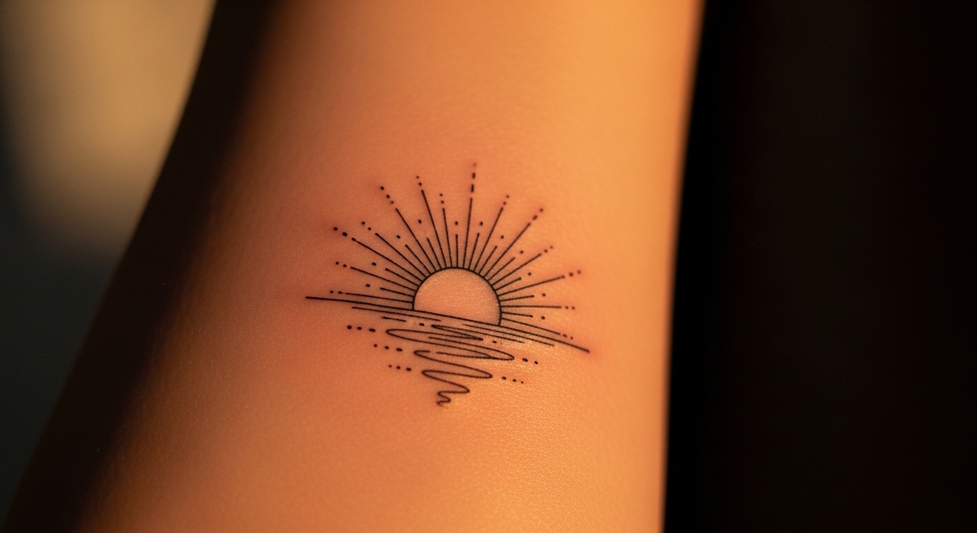 20 Best Placement Ideas for a Sunset Tattoo for Max Impact