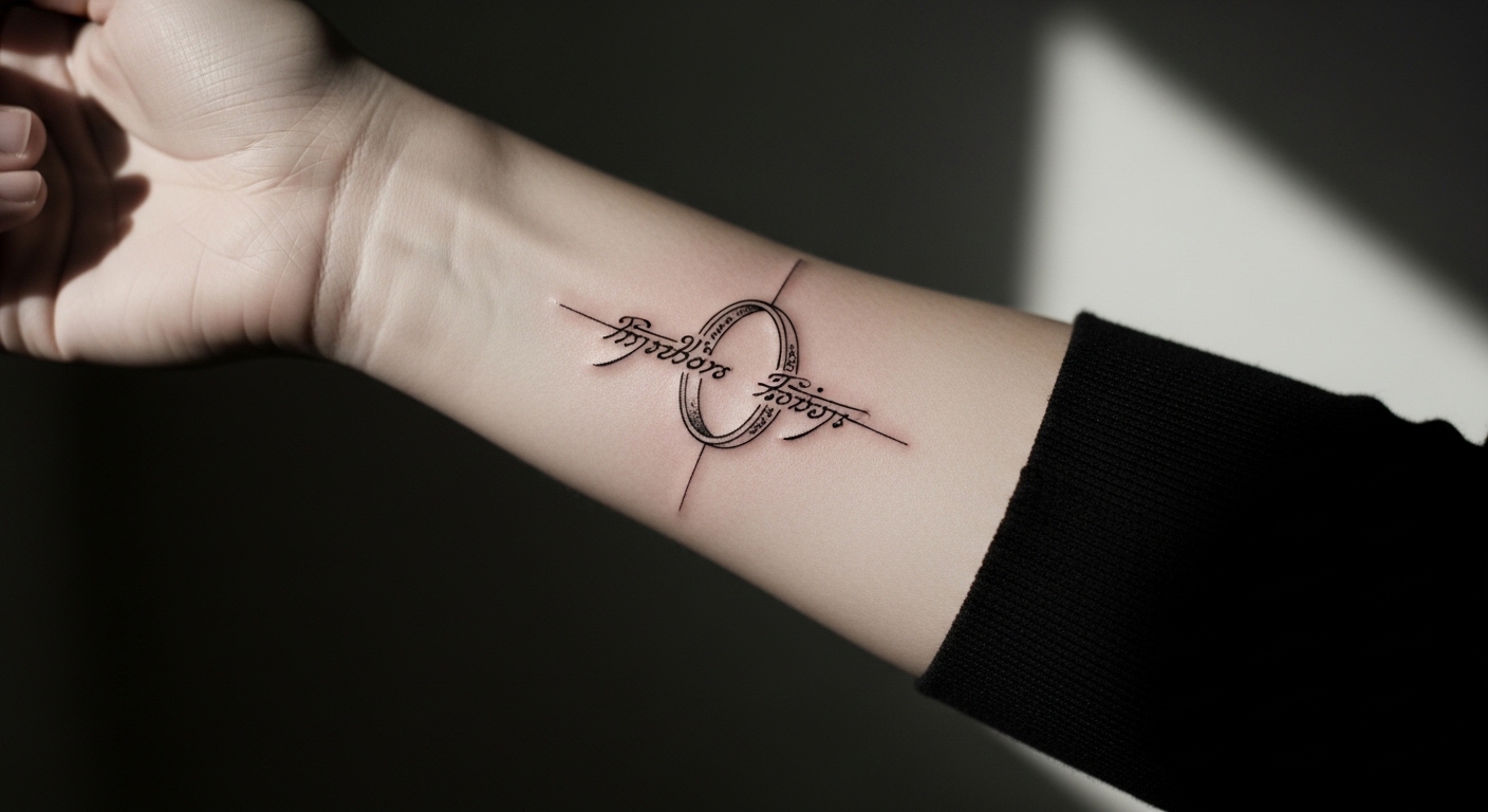 21 Epic LOTR Tattoos for True Fellowship of the Ring Fans