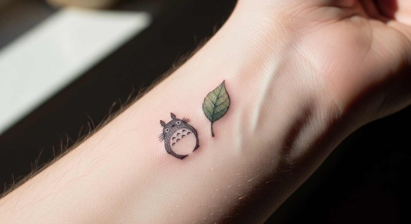 20 Subtle Ghibli Tattoos Adults Can Hide in Professional Settings