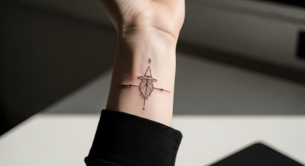 20 Subtle Witch Tattoos for the Witchy Woman at the Office