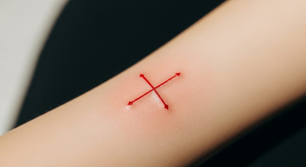 22 Powerful Red Tattoos With Deep Symbolic Meaning