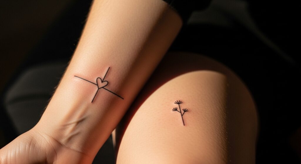 20 Best Couple Tattoos That Look Great Even Worn Separately