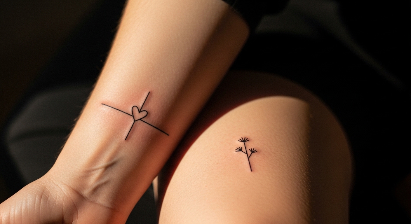 20 Best Couple Tattoos That Look Great Even Worn Separately