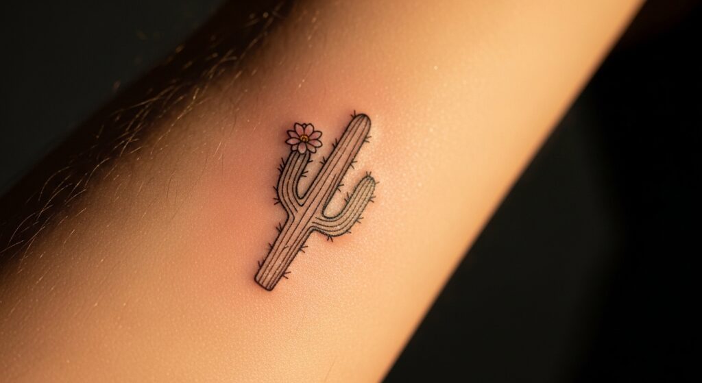 22 Bold Cactus Tattoos for People Who Love the Desert Life