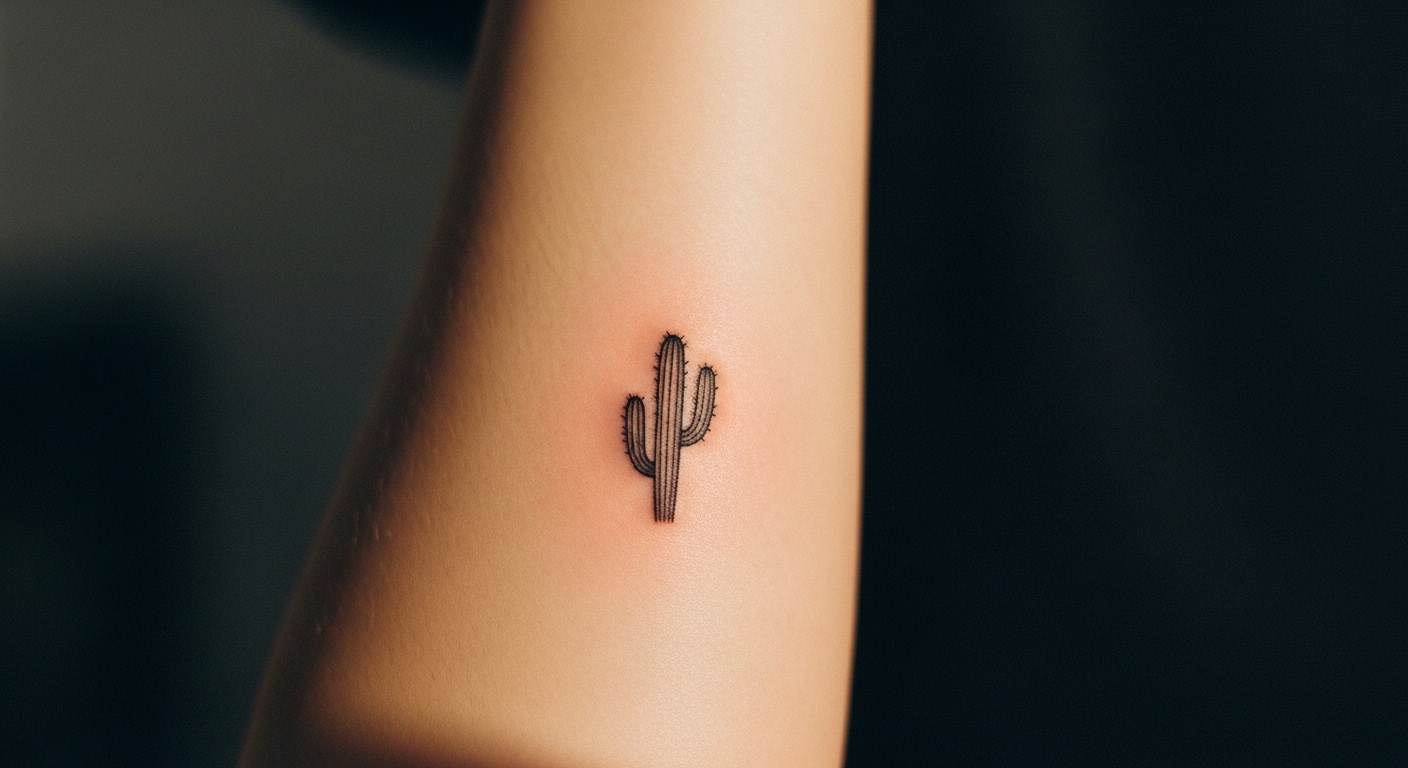 21 Meaningful Cactus Tattoos That Celebrate Resilience and Growth