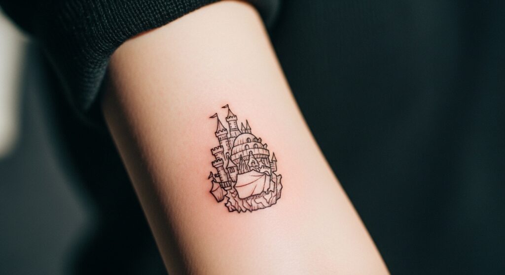 21 Subtle Howl’s Moving Castle Tattoos That Work at the Office