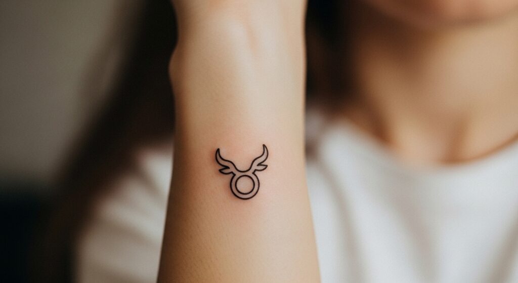 22 Stunning Taurus Tattoos for the Loyal and Determined Woman