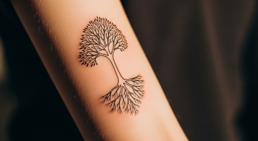 22 Stunning Family Tree Tattoos That Celebrate Roots and Love