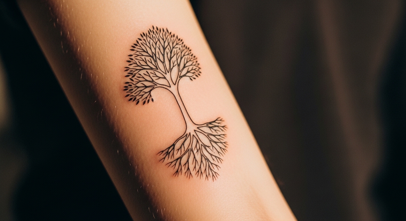 22 Stunning Family Tree Tattoos That Celebrate Roots and Love