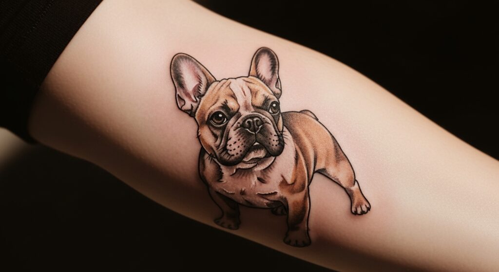 21 Adorable French Bulldog Tattoos Every Frenchie Owner Loves