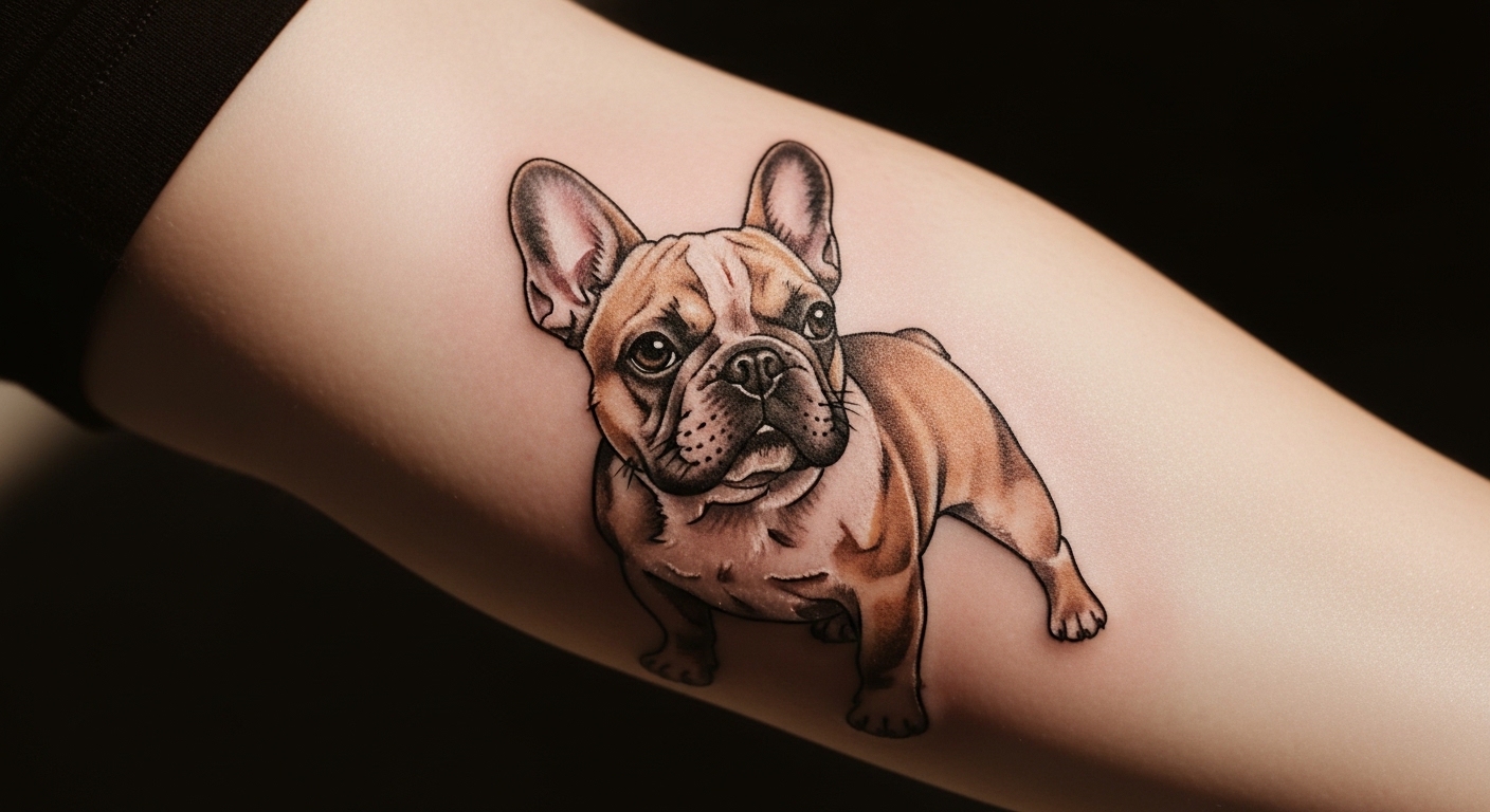 21 Adorable French Bulldog Tattoos Every Frenchie Owner Loves