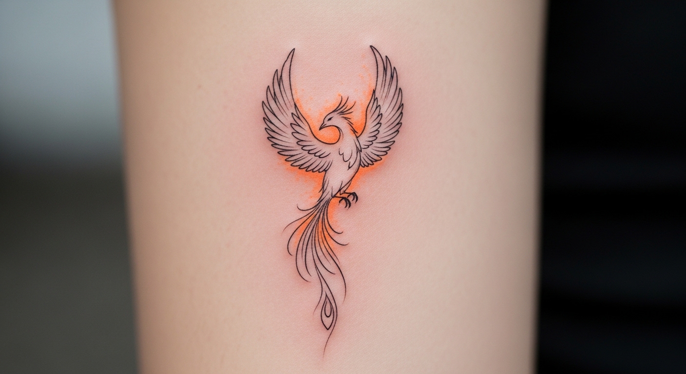 22 Powerful Phoenix Tattoos for People Rising From Hard Times