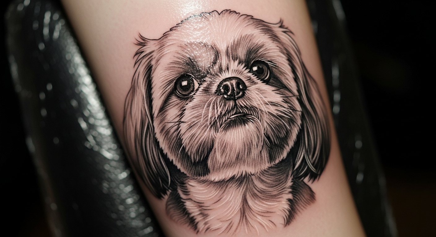 21 Detailed Shih Tzu Tattoos That Capture Your Dog’s True Soul