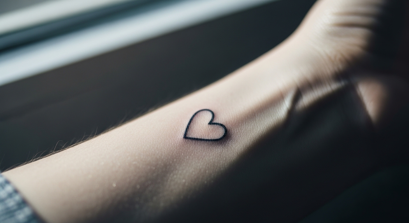 22 Tender Heart Tattoos People Get to Carry Loved Ones Close